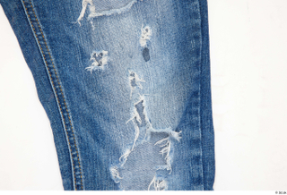 Clothes  300 blue jeans with holes casual clothing distressed…